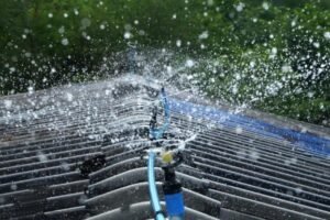 roof sprinklers for fire protection